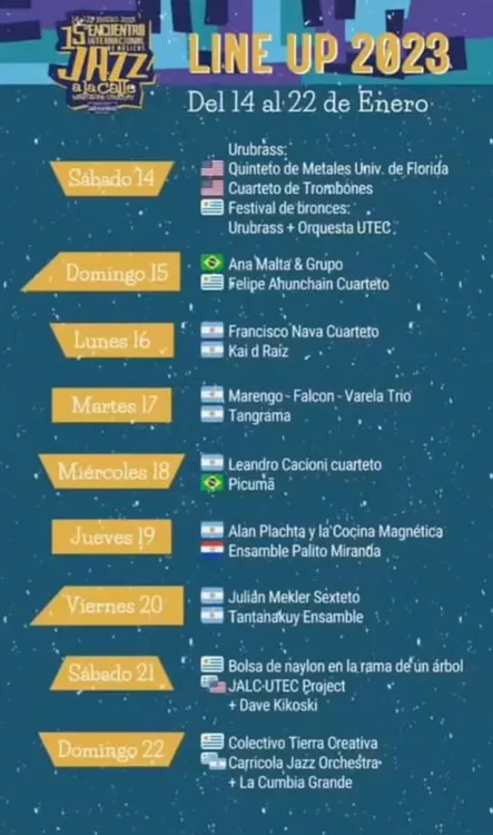 jazz ala calle programacion 3