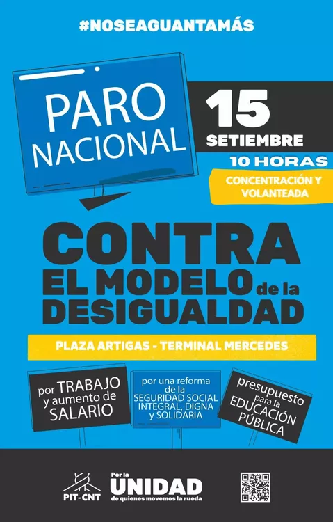 paro 15 setiembre