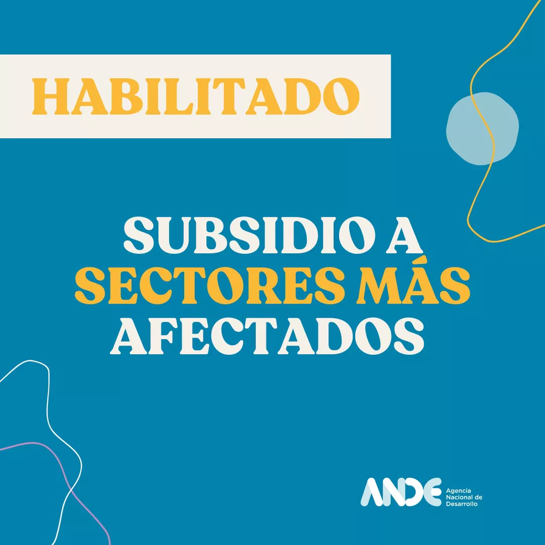 Extensión Subsidios cuadrada