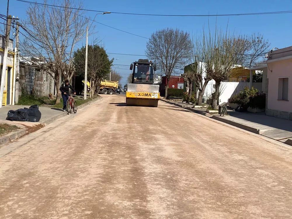 Dolores - obras de asfaltado de calles - 8