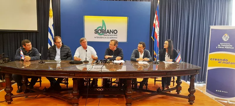 Besozzi con el ministro Falero 2