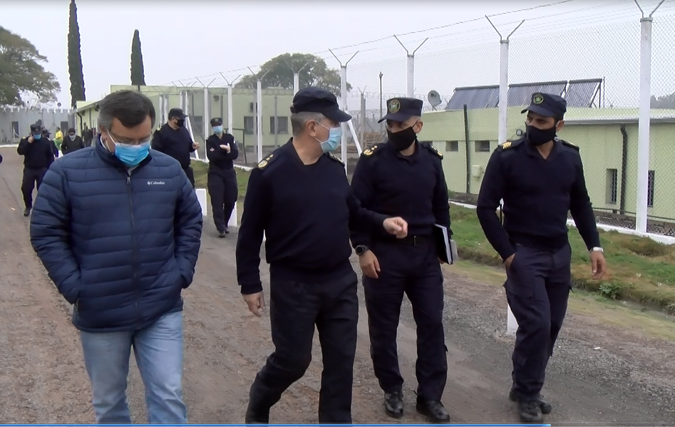 Visita de Mendoza a Unidad 24