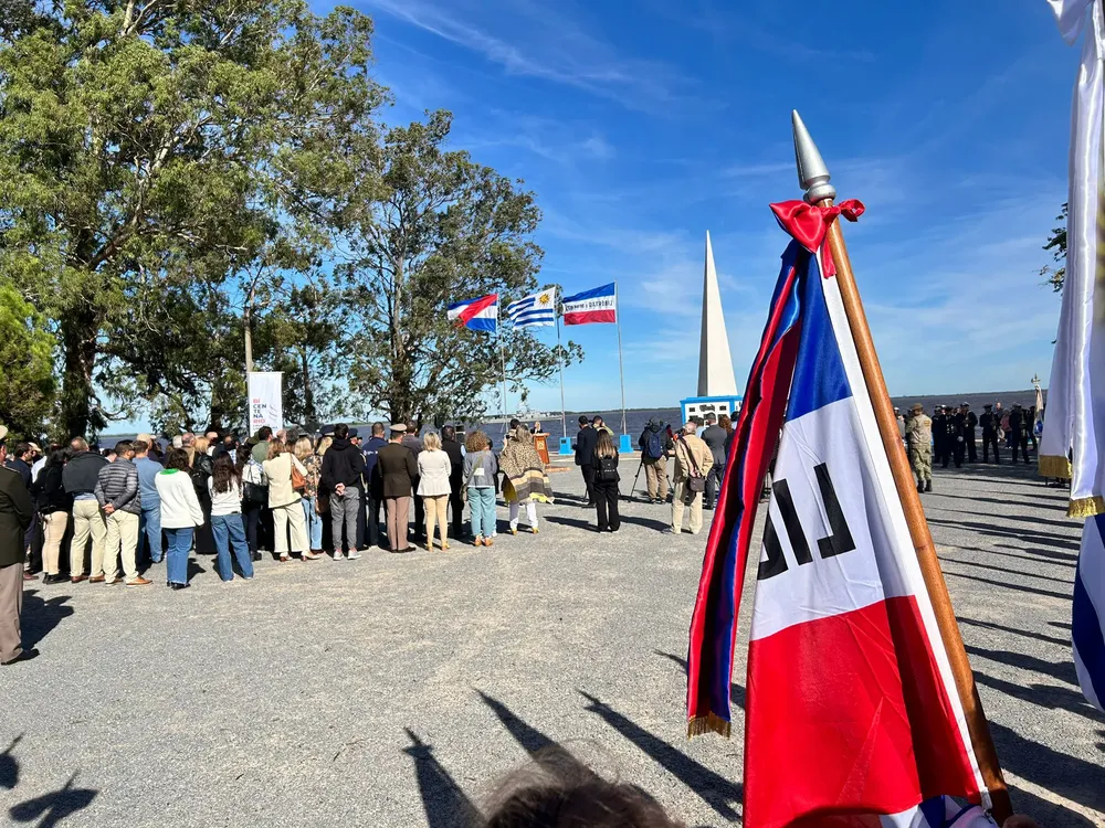 recientes festejos en playa de la Agraciada