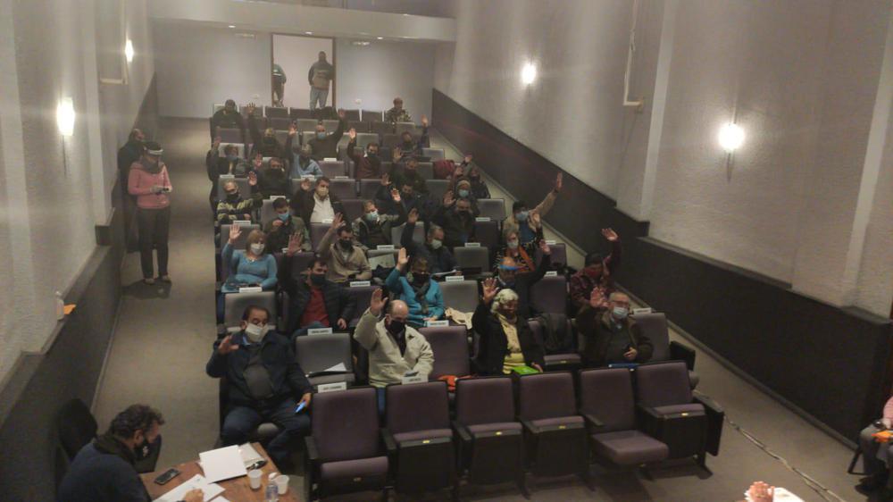 Junta de Soriano en Anfiteatro de Casa de la Cultura