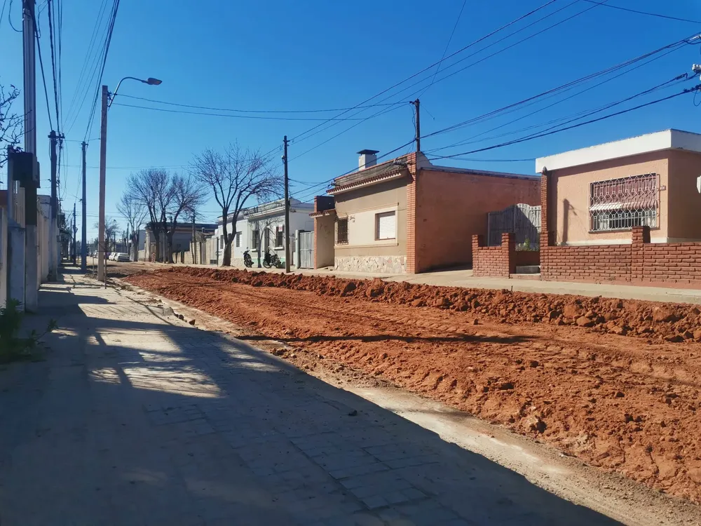 obras Bo. Oeste, tramo calle Careaga - 3