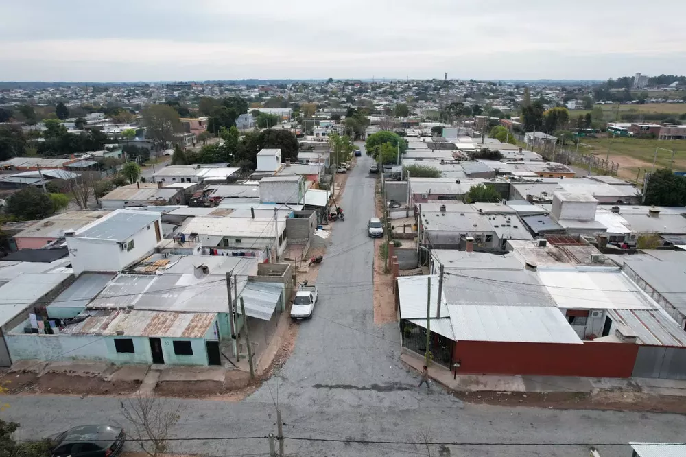 pavimentación barrio SIAV Sur 1