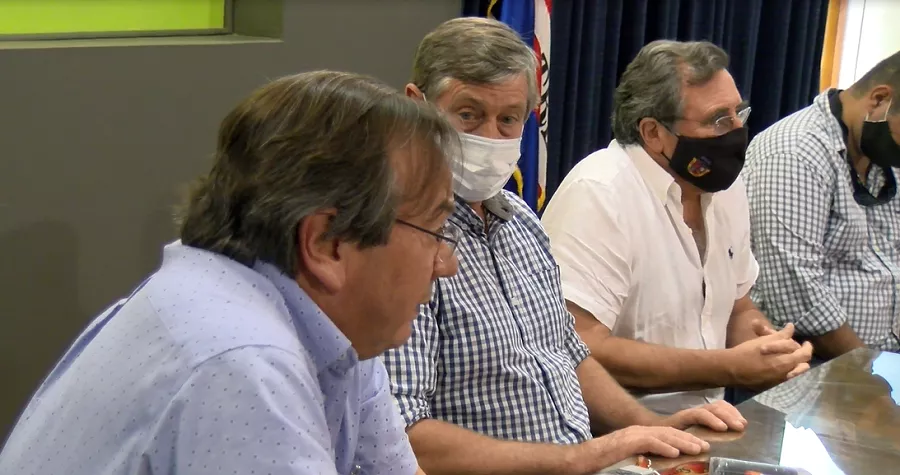Besozzi con Falero y Castaingdebat