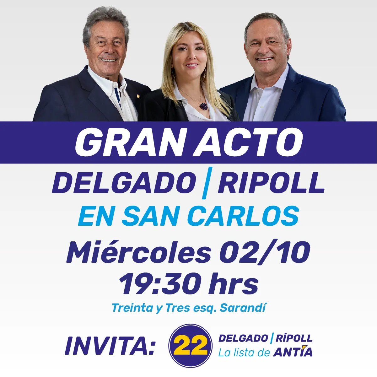 Flyer acto