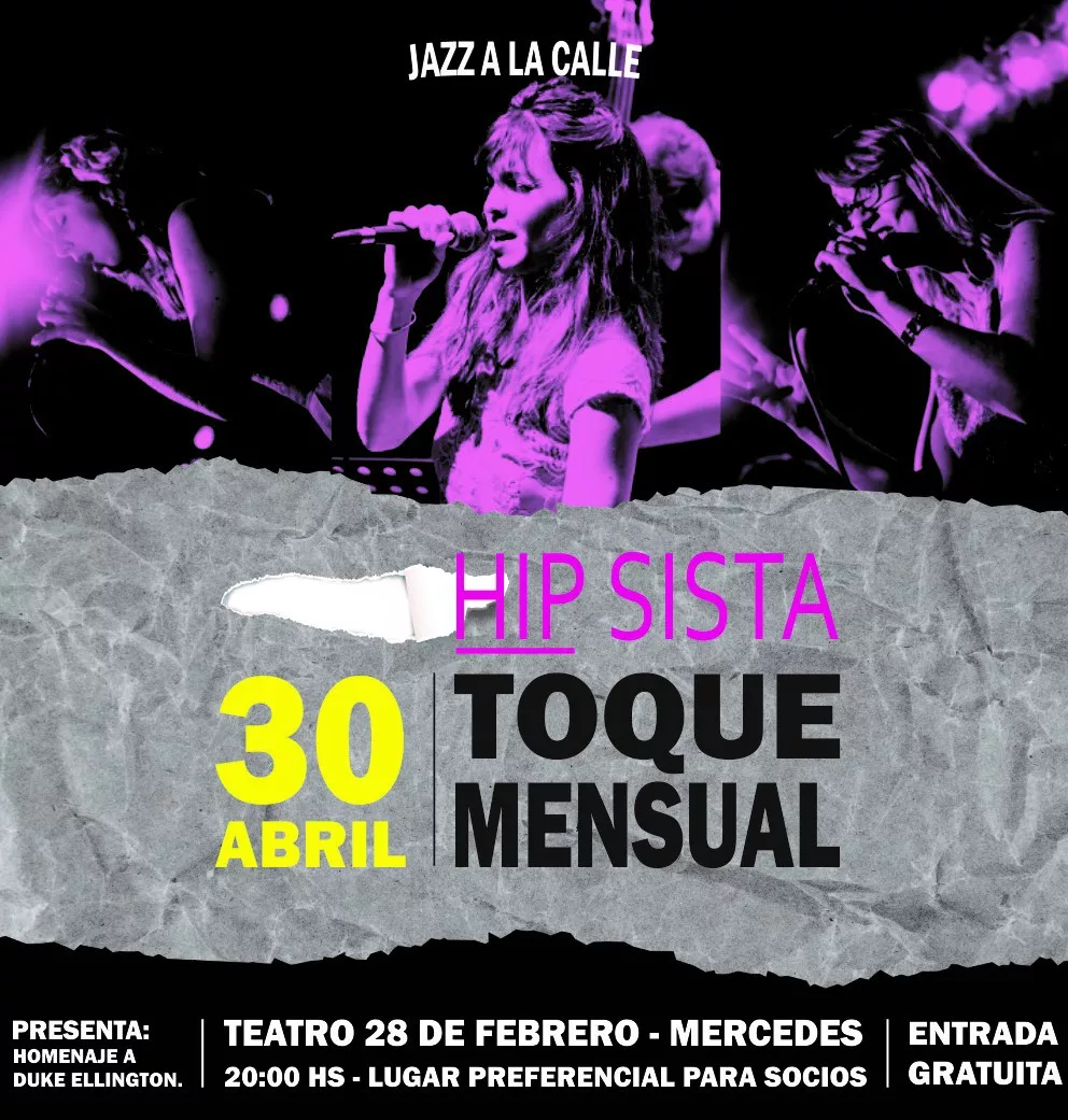 toque mensual jazz a la calle