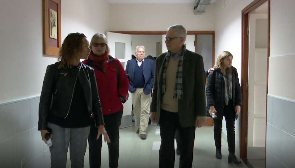 Ministro Basso en hospital de Dolores