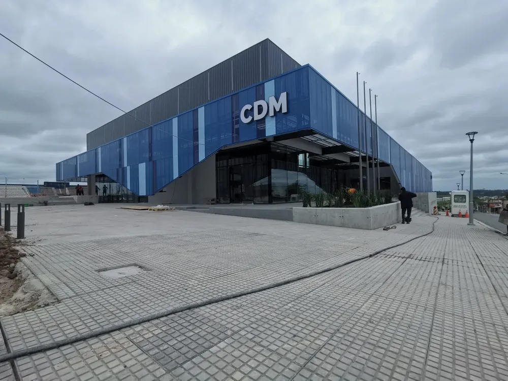 Centro Deportivo Mercedes preparativos para inauguración - 1