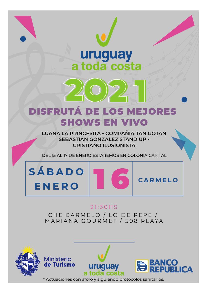Uruguay a Toda Costa 16 de Enero Carmelo