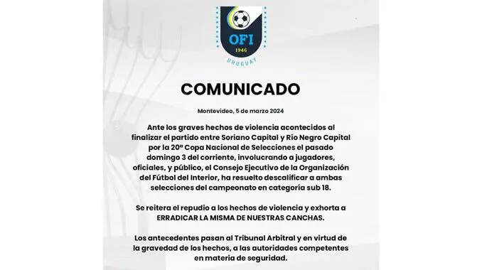 comunicado OFI