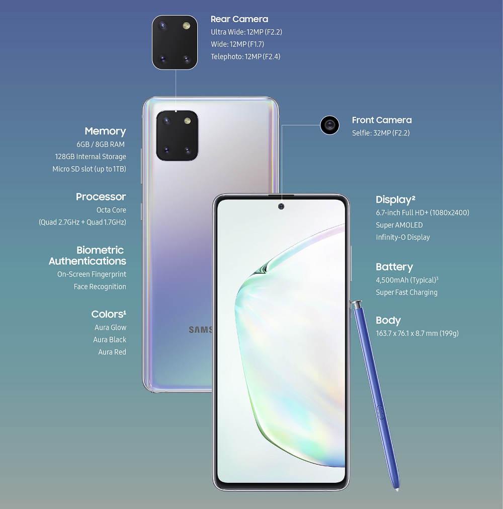 Galaxy_Note10Lite_Product_Specifications