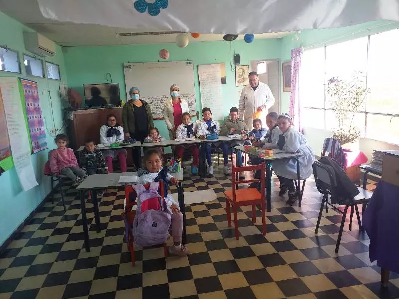 Soriano rural - móvil en escuela de El Tala 2