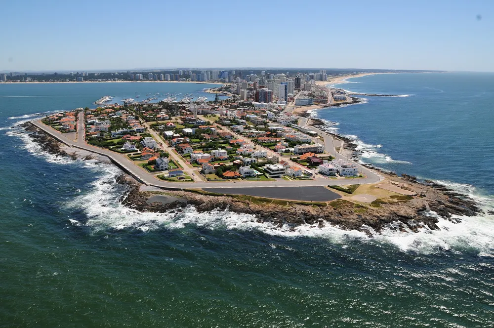 Punta del Este- drone península 324321