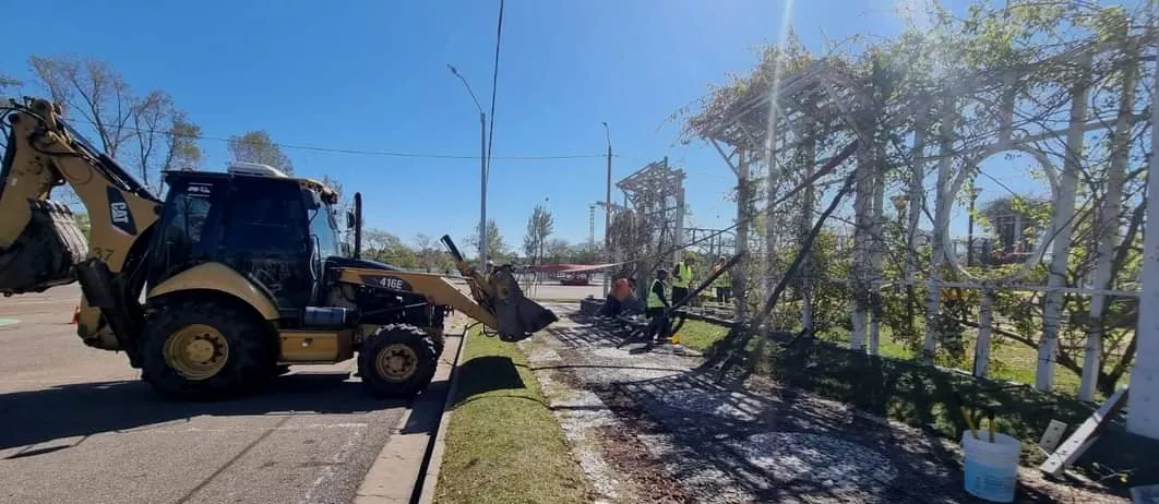 reparaciones en El Rosedal 2