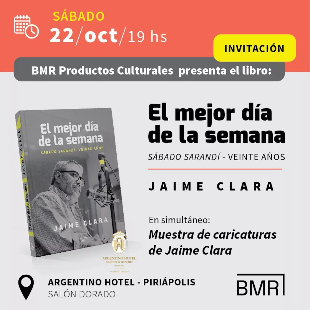 Libro El mejor día de la semana de Jaime Clara