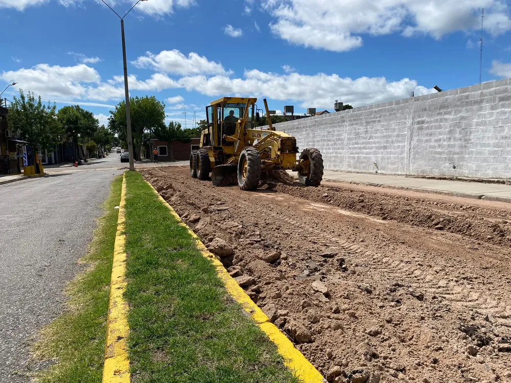 obras repavimentación bo. Oeste , calle Rodó - 2