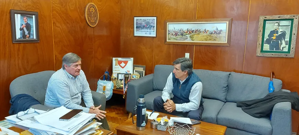Besozzi con Pte. del CCIS