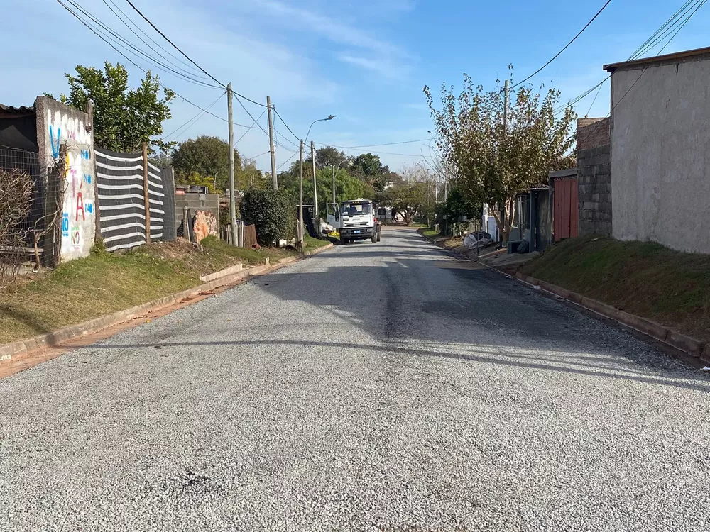 pavimentación barrio SIAV Sur 2