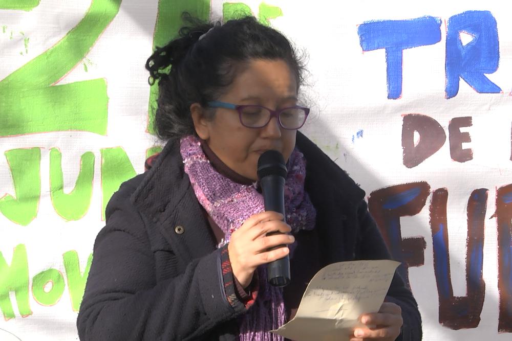 CAROLINA SILVA- acto 21 junio Plaza Artigas