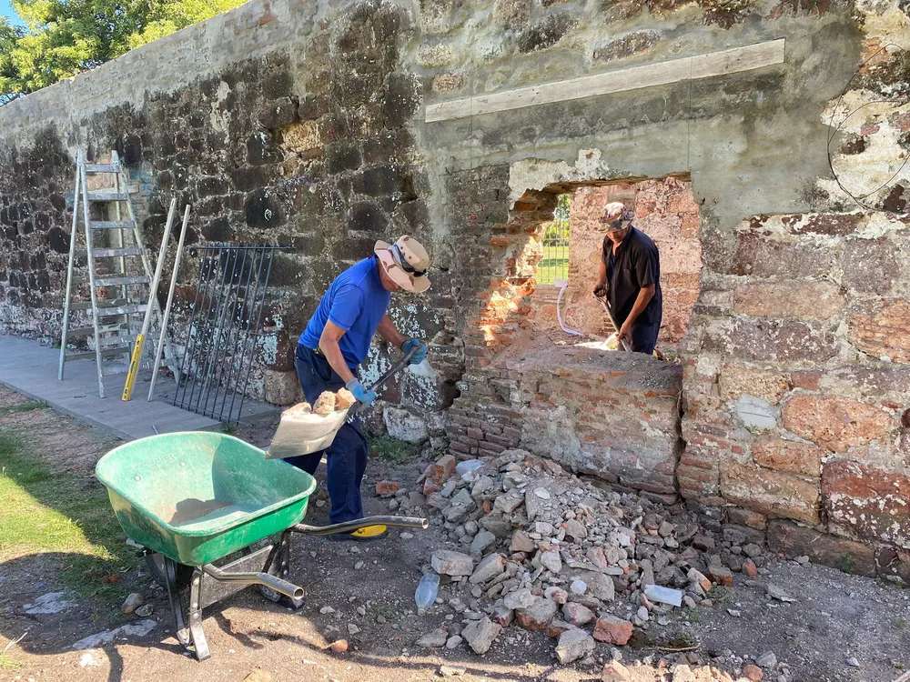 obras en casona de calera Real 2