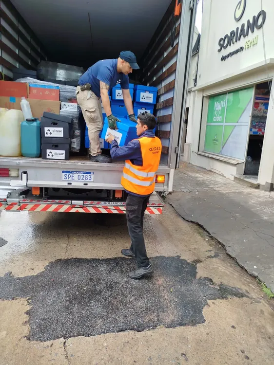 material para damnificados - 1