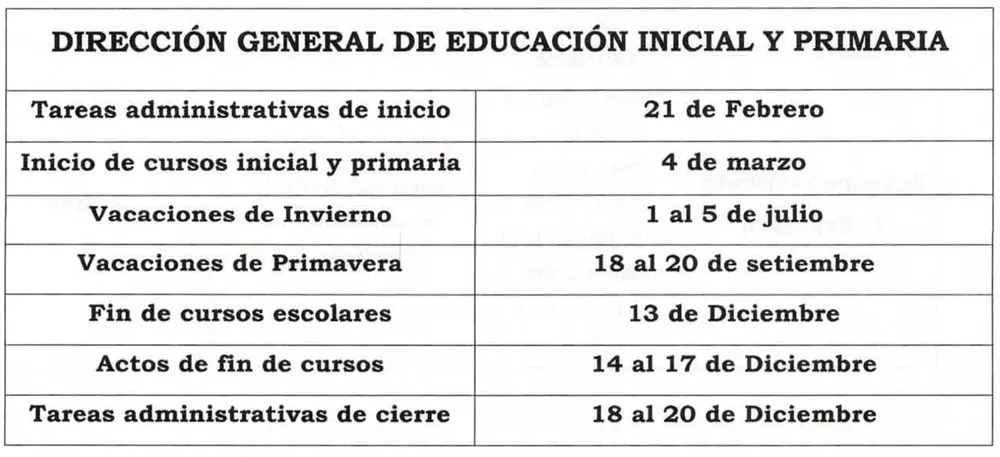 calendario año lectivo 24