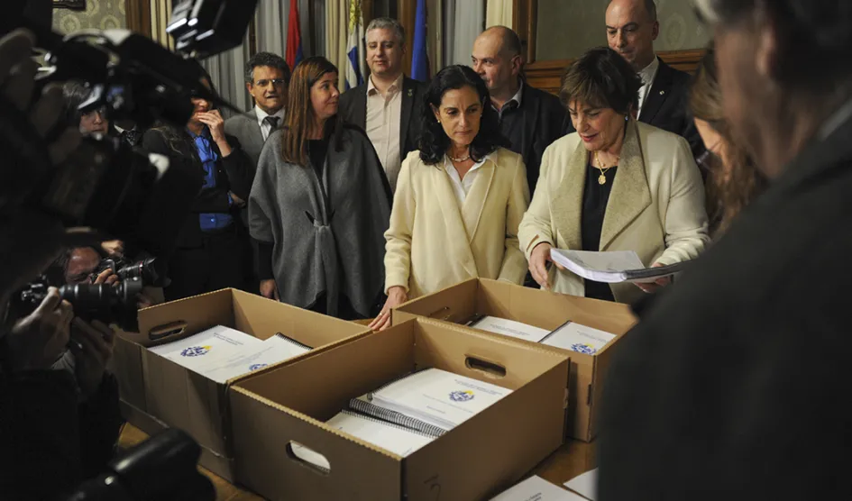 entregaron proyecto rendicion de cuentas