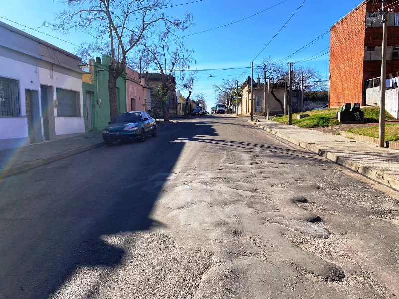 calle Rivas de Lavalleja a Varela se repavimentará 2
