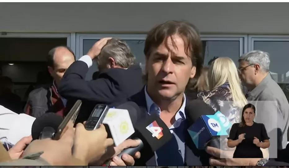 Lacalle en Mercedes