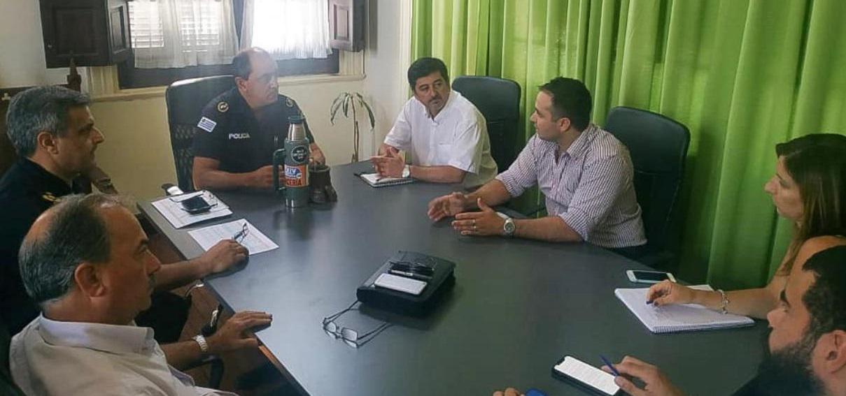 Jefe Willliam Martinez y diputado Enzo Malan