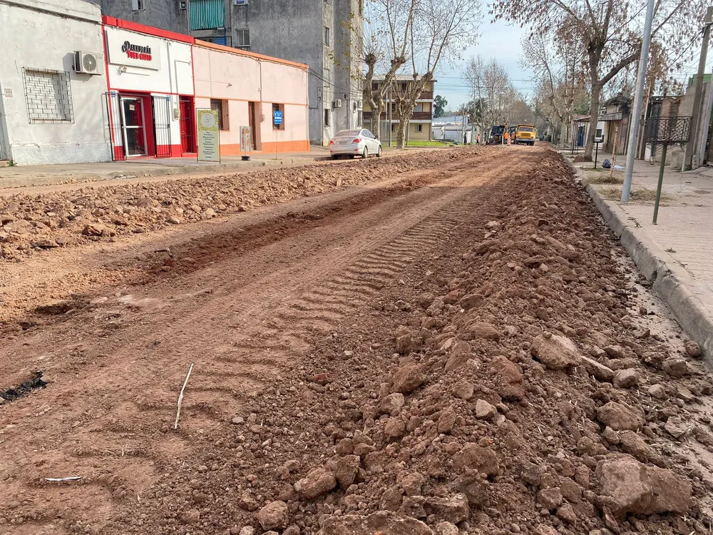 obras Bo. Oeste - calle Cerrito - 4