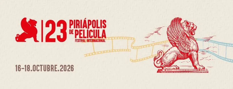 Banner 23° Festival PIRIAPOLIS DE PELÍCULA Octubre 2026