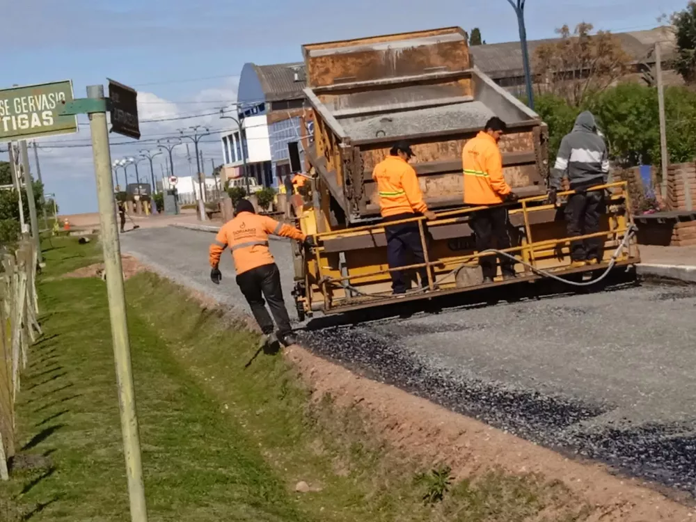 Agraciada - pavimentación de calles 2