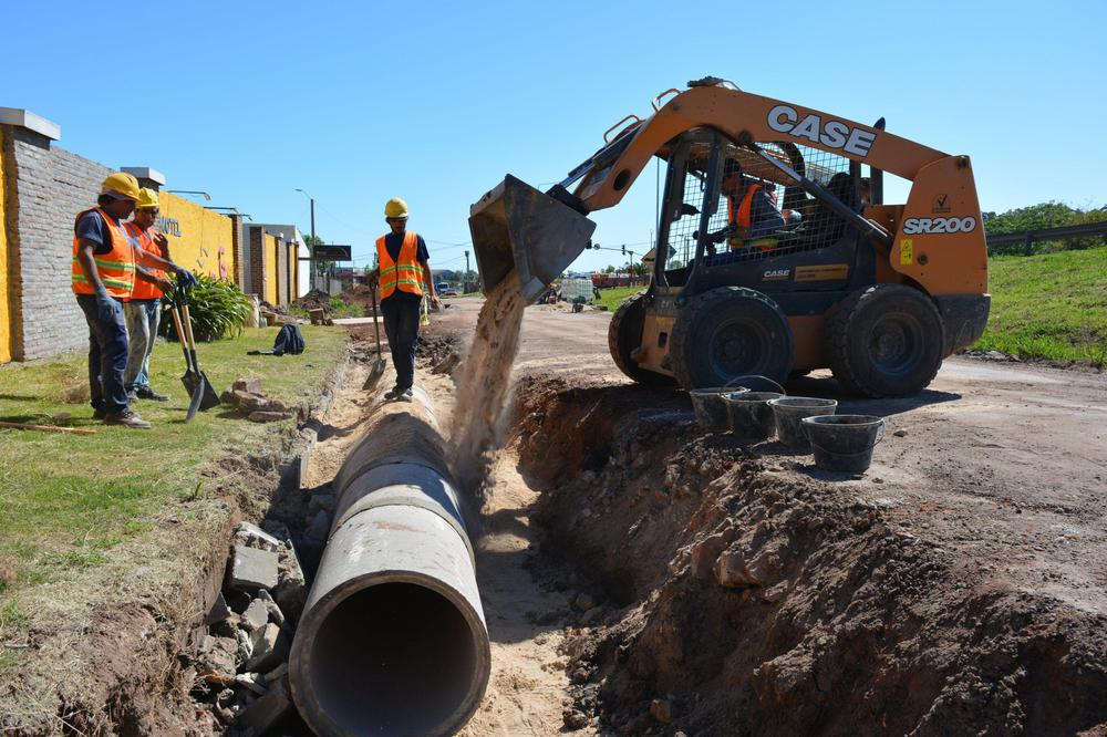 obras en barrio Túnel 1