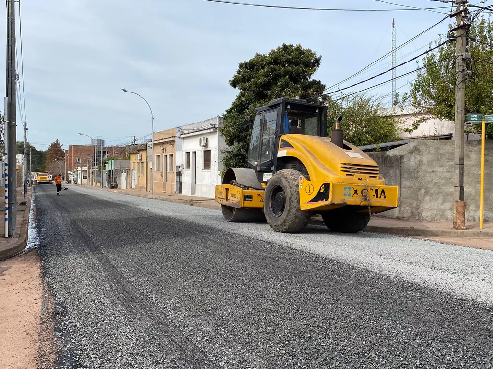 asfaltado calle Careaga 1