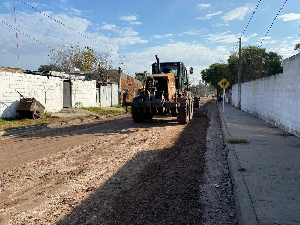 repavimentación de calles barrio Oeste - 5
