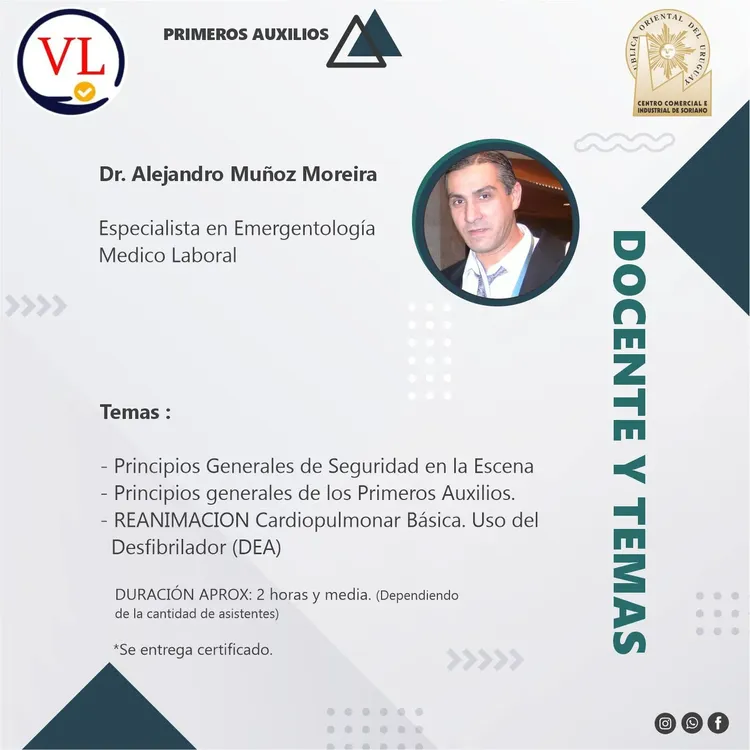 capacitacion en centro comercial