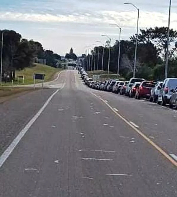 trafico puente sabado 9 julio