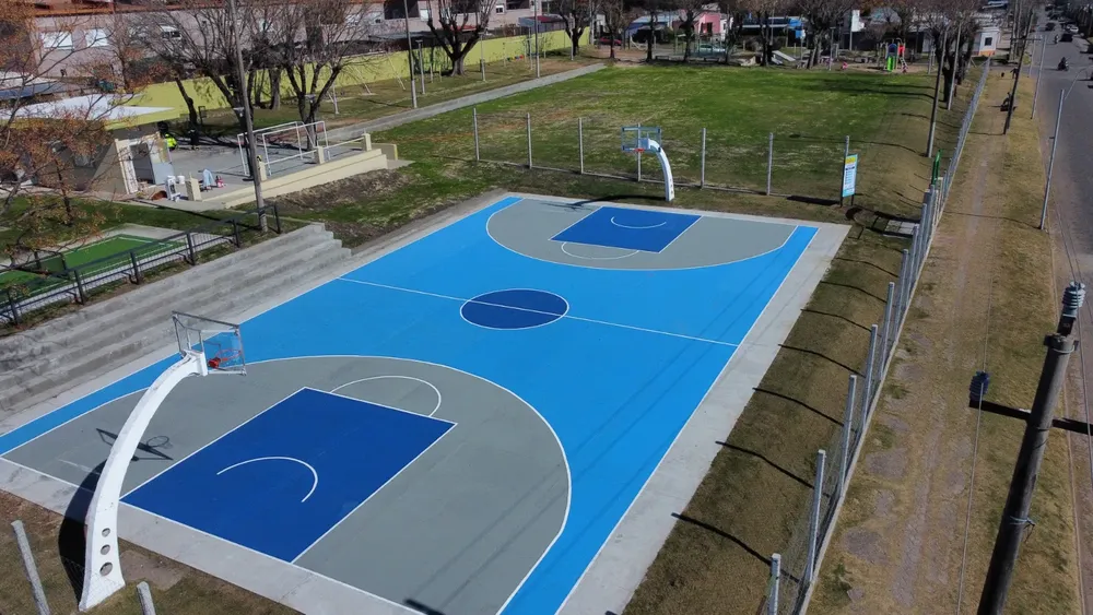 inauguran obras en plaza de Deportes Bo. Artigas - 1