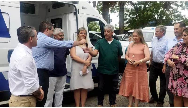 entrega llave ambulancia