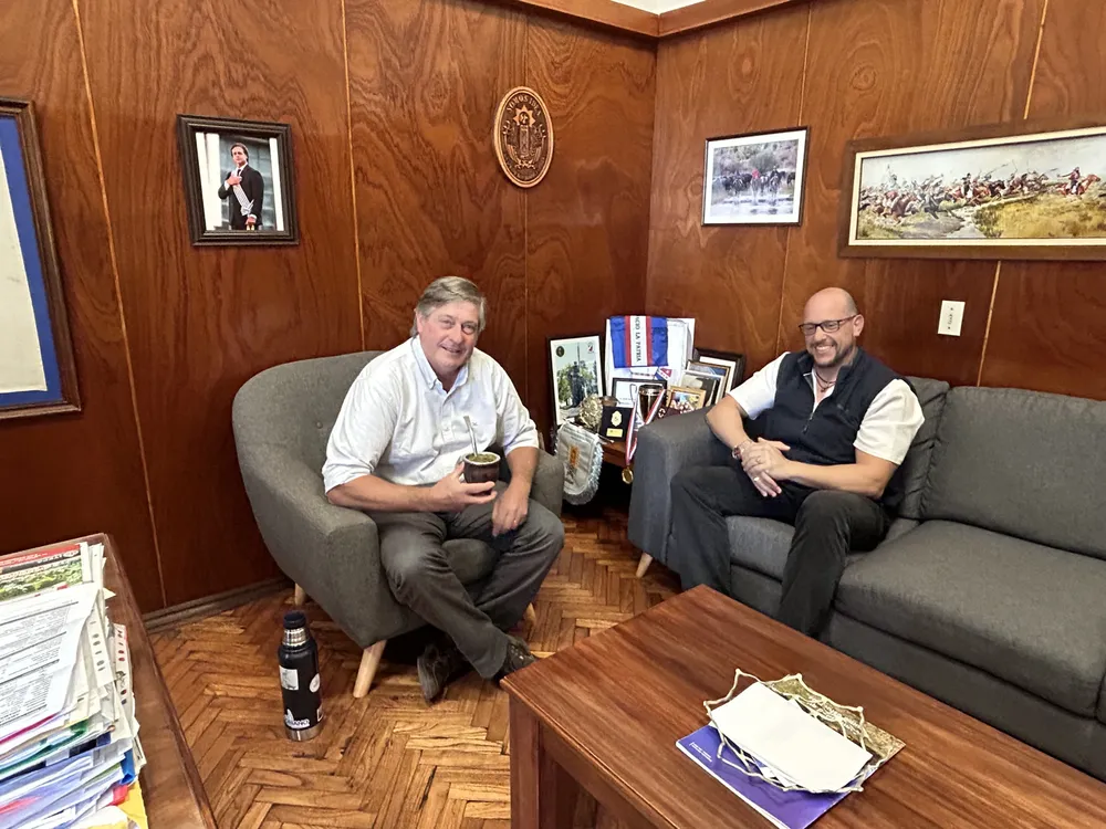 Besozzi con Dr. Darruech