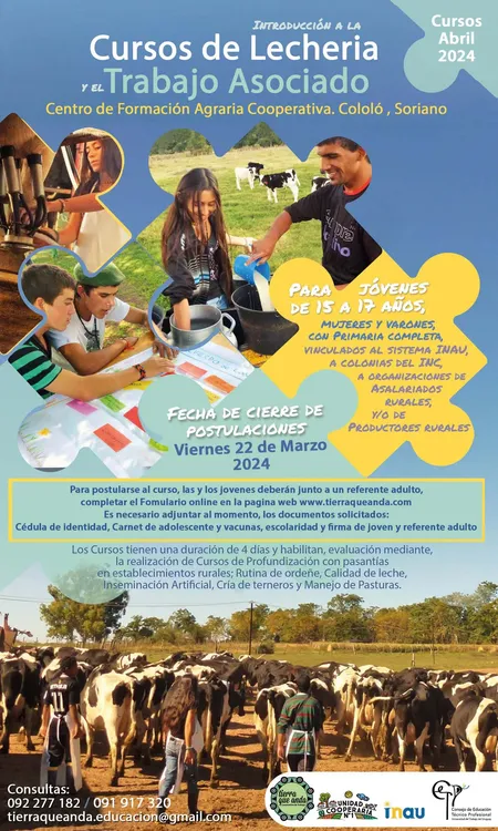 2024 Afiche Curso Introd. Lechería Abril.