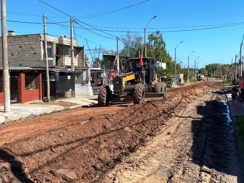 obras repavimentación Av. Aparicio Saravia 1