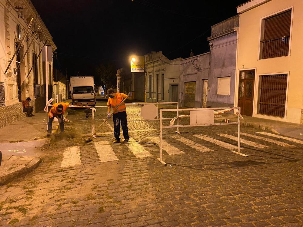 repintado de señales de tránsito 1