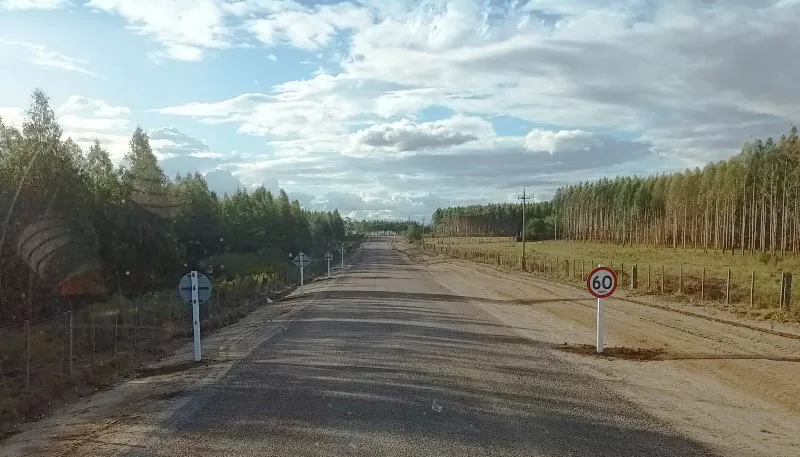 Cno. acceso Perseverano y Castillo pavimentado 2
