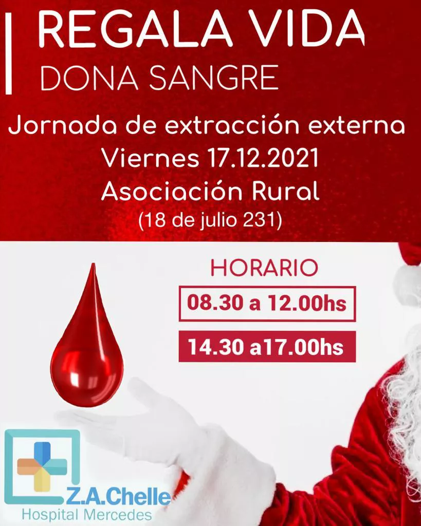 17-12-21 Donación de Sangre Hospital Mercedes