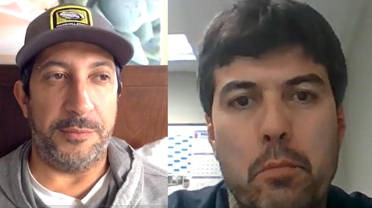 Daniel Rey y Adrián Sosa